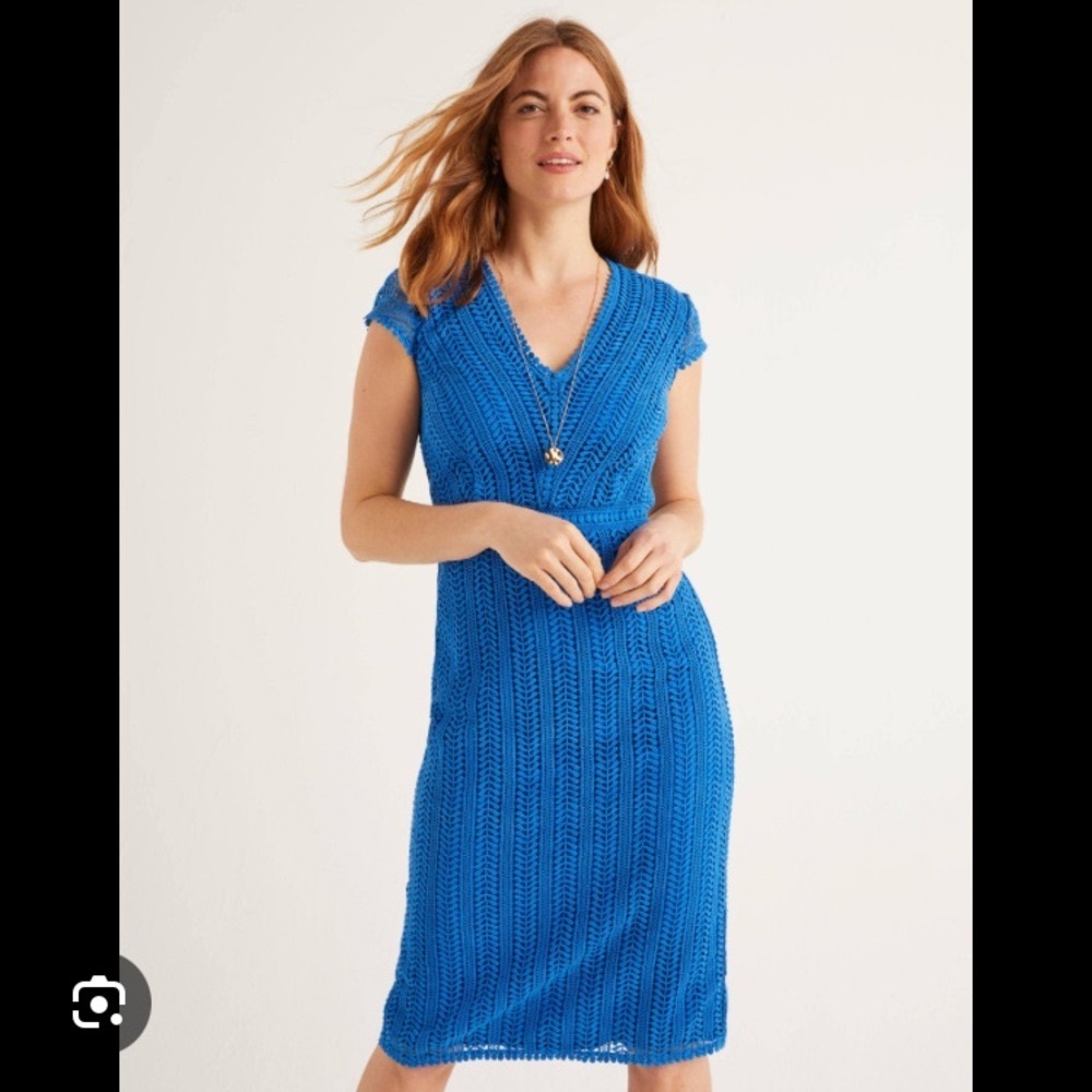 Boden crochet lace Nancy dress